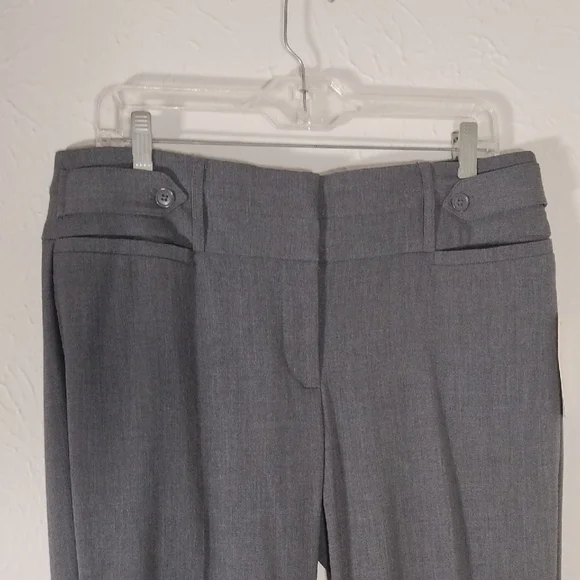 Candie's Gray Dress Pants Size 11 BRAND NEW With Tags - Picture 2 of 16